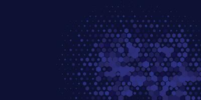 Geometric Multi size Hexagon with multi Color Background vector