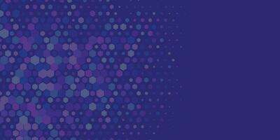 geométrico multi Talla hexágono con multi color antecedentes vector