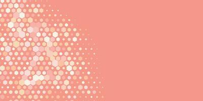 Geometric Multi size Hexagon with multi Color Background vector