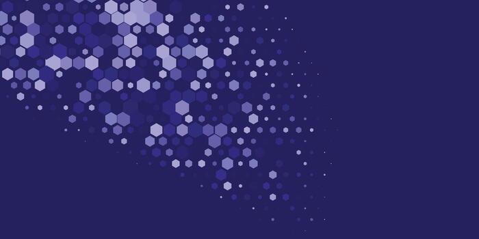 geométrico multi Talla hexágono con multi color antecedentes vector