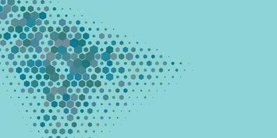 Geometric Multi size Hexagon with multi Color Background vector