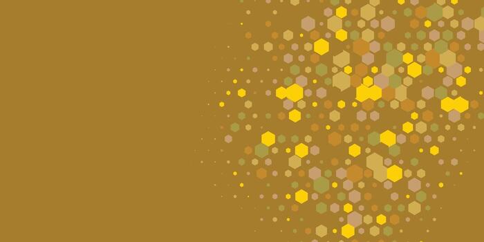 geométrico multi Talla hexágono con multi color antecedentes vector