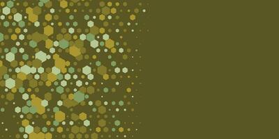 Geometric Multi size Hexagon with multi Color Background vector