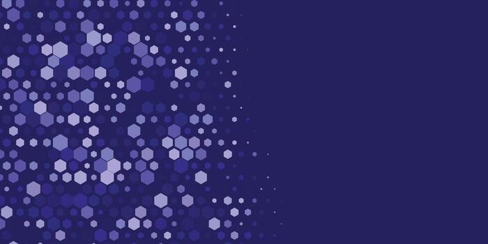 geométrico multi Talla hexágono con multi color antecedentes vector