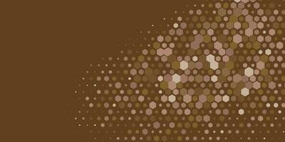 Geometric Multi size Hexagon with multi Color Background vector