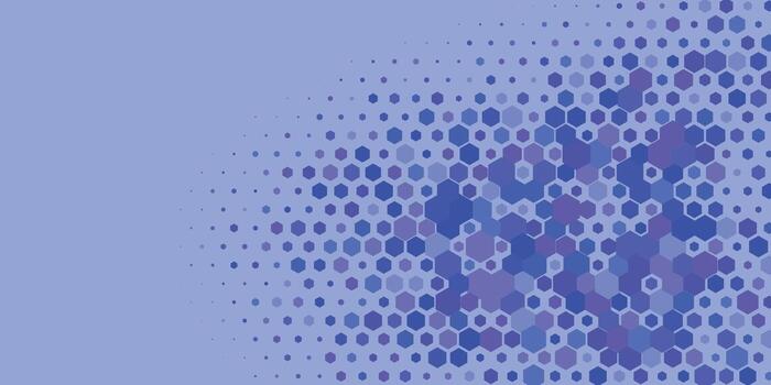 Geometric Multi size Hexagon with multi Color Background vector