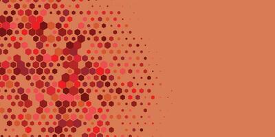 Geometric Multi size Hexagon with multi Color Background vector