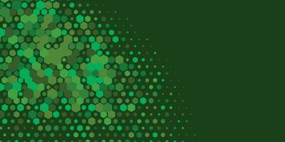 Geometric Multi size Hexagon with multi Color Background vector