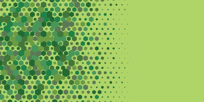 Geometric Multi size Hexagon with multi Color Background vector