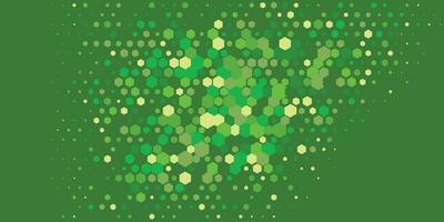 Geometric Multi size Hexagon with multi Color Background vector