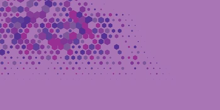 geométrico multi Talla hexágono con multi color antecedentes vector