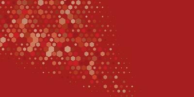 Geometric Multi size Hexagon with multi Color Background vector