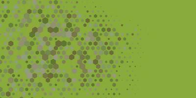Geometric Multi size Hexagon with multi Color Background vector