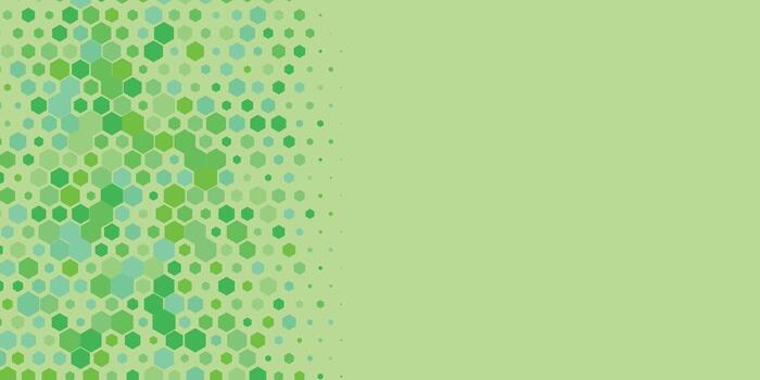 Geometric Multi size Hexagon with multi Color Background vector