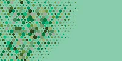 Geometric Multi size Hexagon with multi Color Background vector