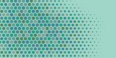 Geometric Multi size Hexagon with multi Color Background vector