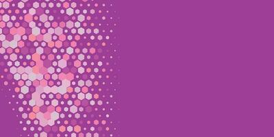 Geometric Multi size Hexagon with multi Color Background vector