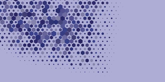 geométrico multi Talla hexágono con multi color antecedentes vector