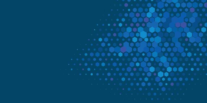 geométrico multi Talla hexágono con multi color antecedentes vector