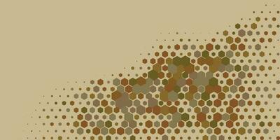 Geometric Multi size Hexagon with multi Color Background vector