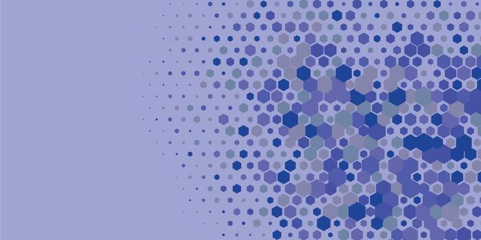 geométrico multi Talla hexágono con multi color antecedentes vector