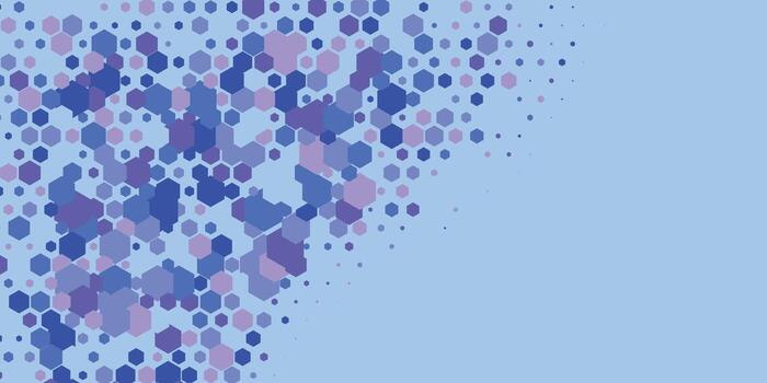 geométrico multi Talla hexágono con multi color antecedentes vector