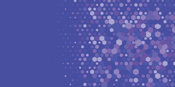 geométrico multi Talla hexágono con multi color antecedentes vector