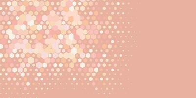 Geometric Multi size Hexagon with multi Color Background vector