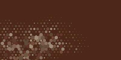 Geometric Multi size Hexagon with multi Color Background vector