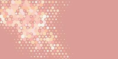 Geometric Multi size Hexagon with multi Color Background vector