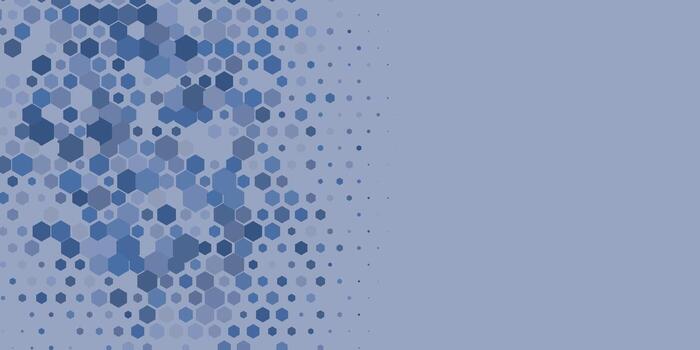 geométrico multi Talla hexágono con multi color antecedentes vector