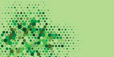 Geometric Multi size Hexagon with multi Color Background vector