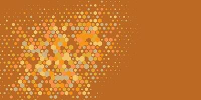 Geometric Multi size Hexagon with multi Color Background vector