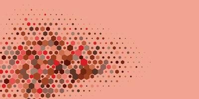 Geometric Multi size Hexagon with multi Color Background vector