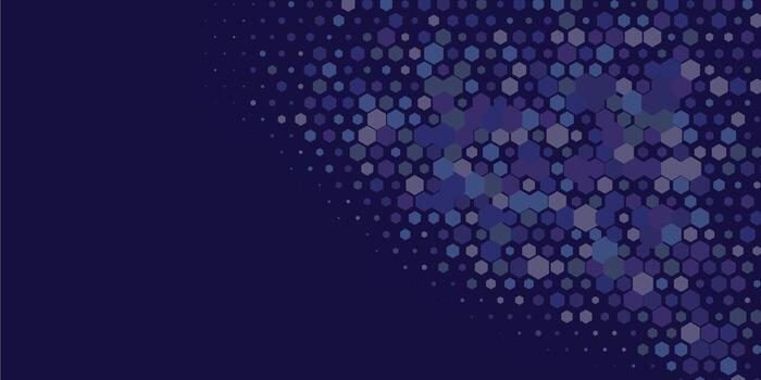 geométrico multi Talla hexágono con multi color antecedentes vector