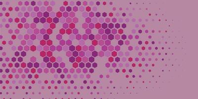 Geometric Multi size Hexagon with multi Color Background vector