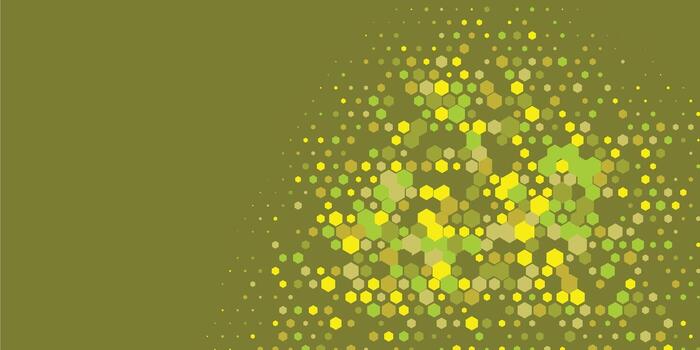 geométrico multi Talla hexágono con multi color antecedentes vector