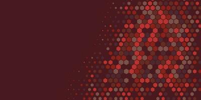 Geometric Multi size Hexagon with multi Color Background vector