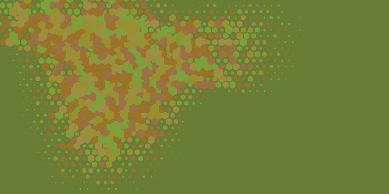 Geometric abstract Hexagon multi Color Background