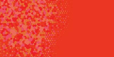 Geometric abstract Hexagon multi Color Background vector