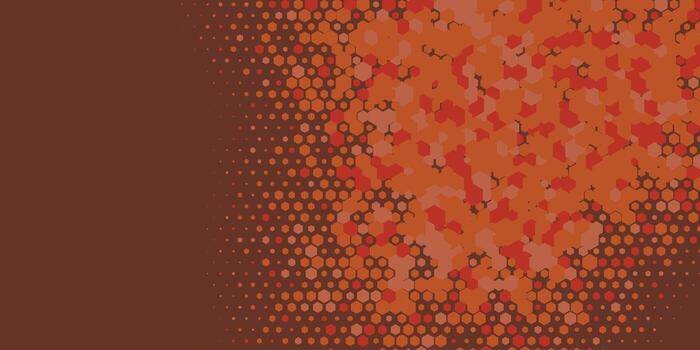 Geometric abstract Hexagon multi Color Background vector