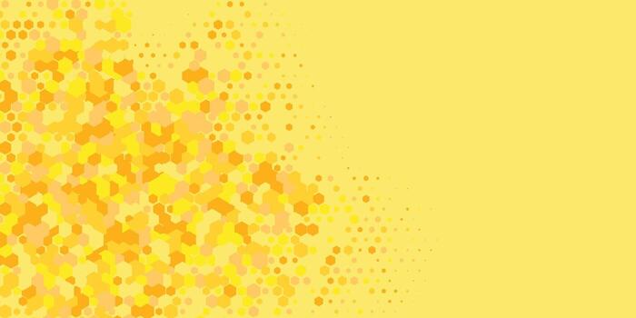 Geometric abstract Hexagon multi Color Background vector