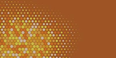 Geometric abstract Hexagon multi Color Background vector