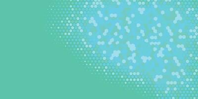 Geometric abstract Hexagon multi Color Background vector