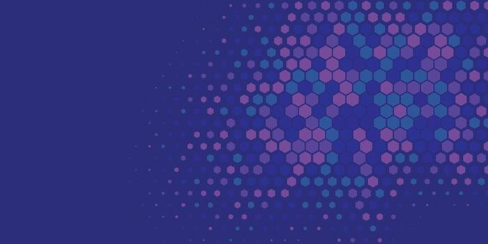 geométrico resumen hexágono multi color antecedentes vector