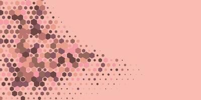 Geometric Multi size Hexagon with multi Color Background vector