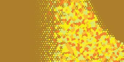 Geometric abstract Hexagon multi Color Background vector