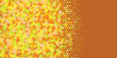 Geometric abstract Hexagon multi Color Background vector