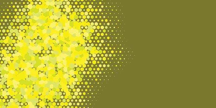 Geometric abstract Hexagon multi Color Background vector