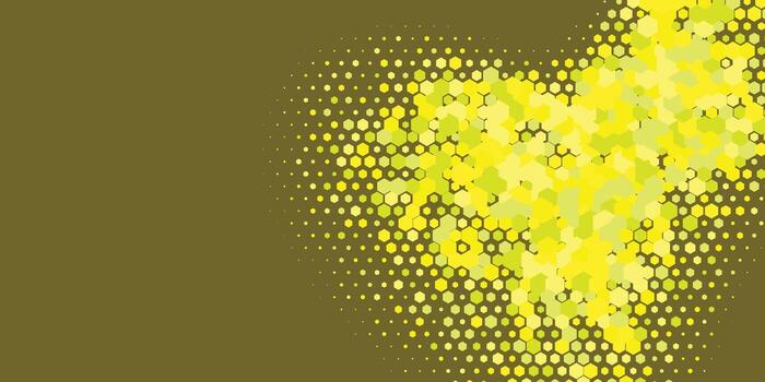 Geometric abstract Hexagon multi Color Background vector